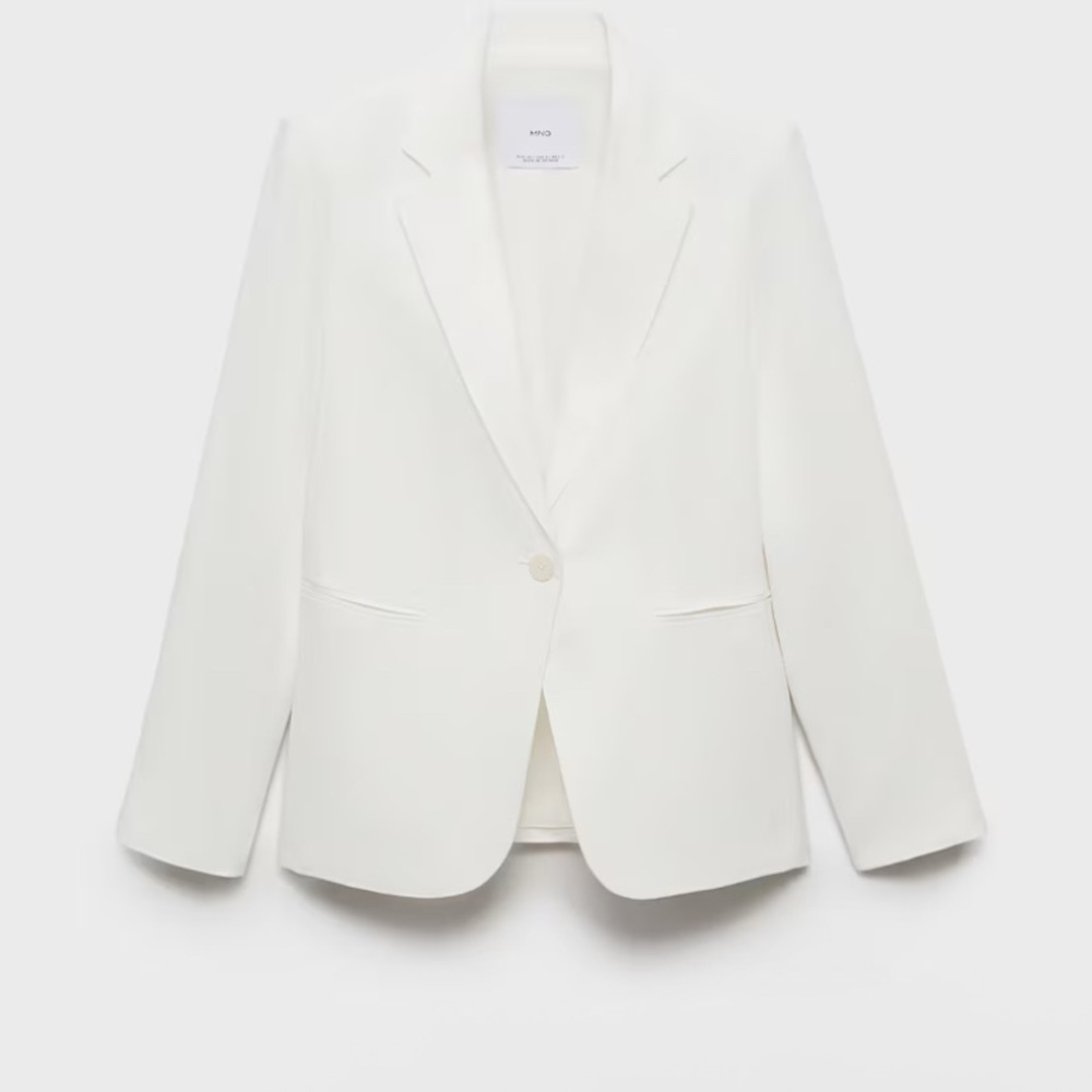 Elegant White Blazer